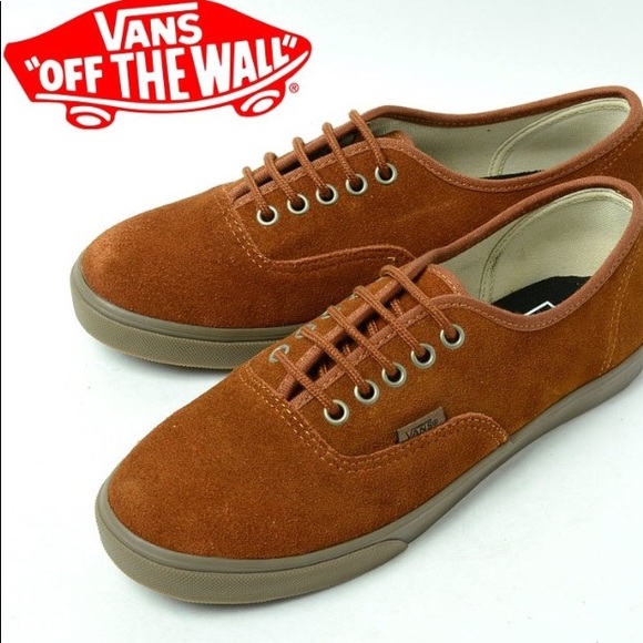 brown suede vans shoes